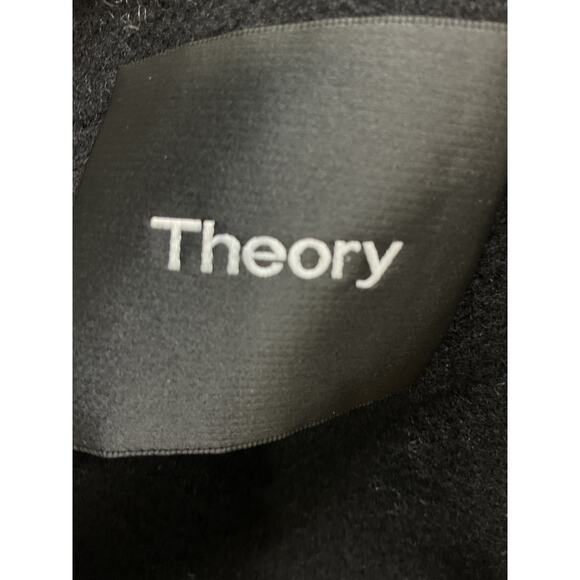 Theory 'Clairene' Black Wool Cashmere Blend Vest - Picture 4 of 5